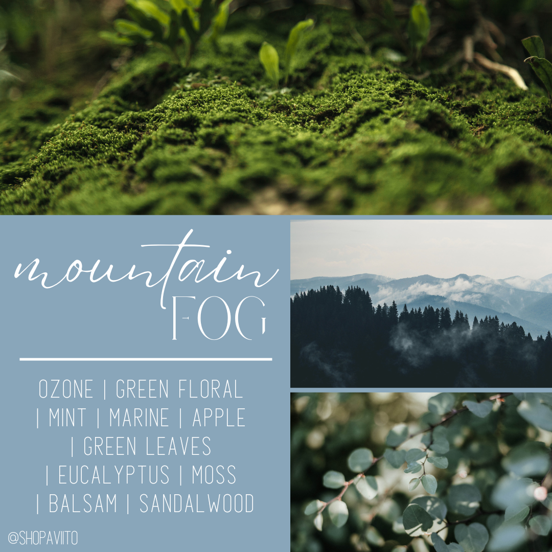 Mountain Fog - Wooden Wick Soy Candles