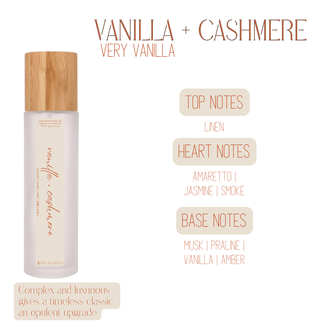 Very Vanilla - Room + Linen Mists