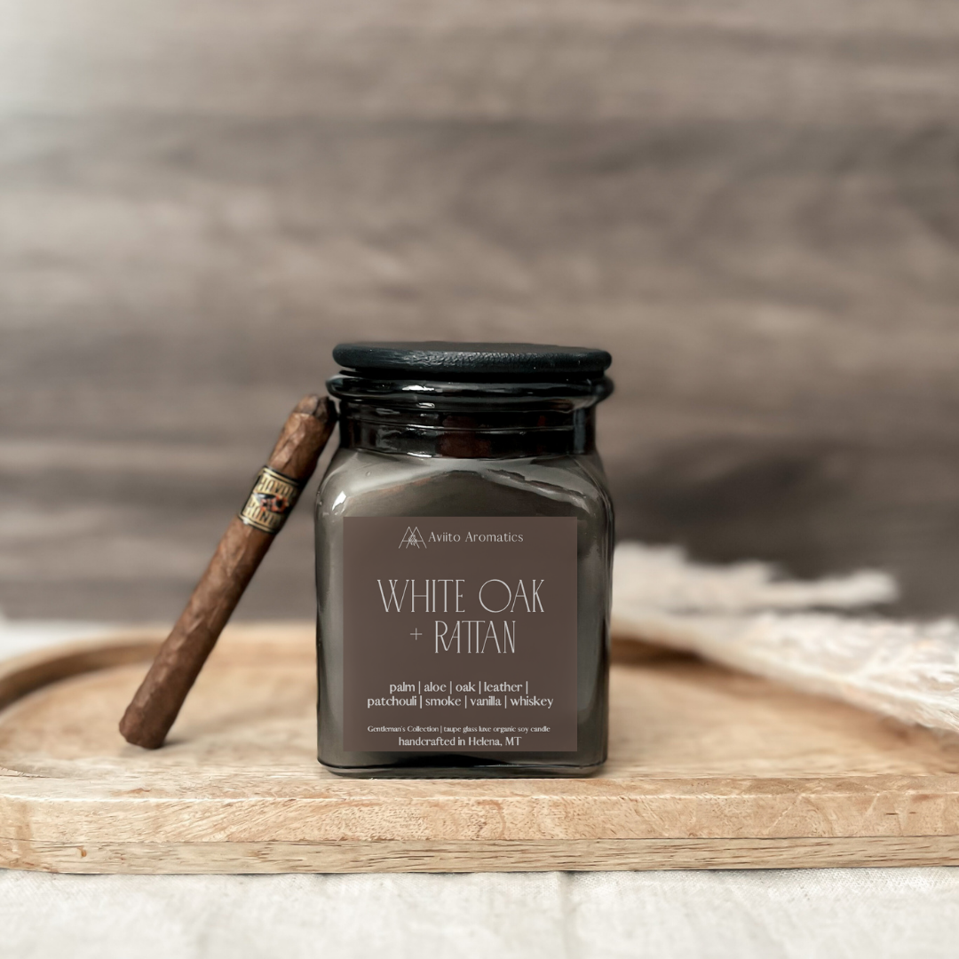 Gentleman's Collection Wooden Wick Soy Candles